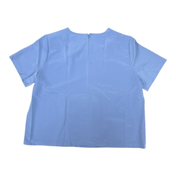 Anthony Richards Blue Boxy Short Sleeve Tee - Picture 3 of 4